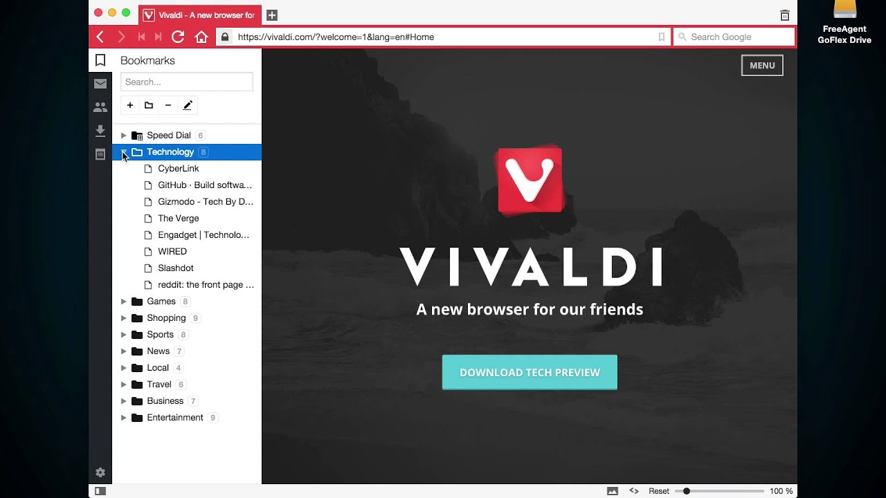 Vivaldi browser 64 bit